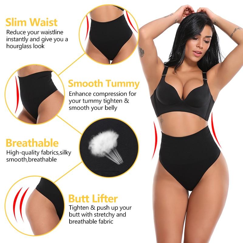 Women Tummy Control Waist Trainer Panty Enhancer Booster Booty