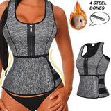 Neoprene Sweat Vest | Sauna Tank Top | Magnet Curve